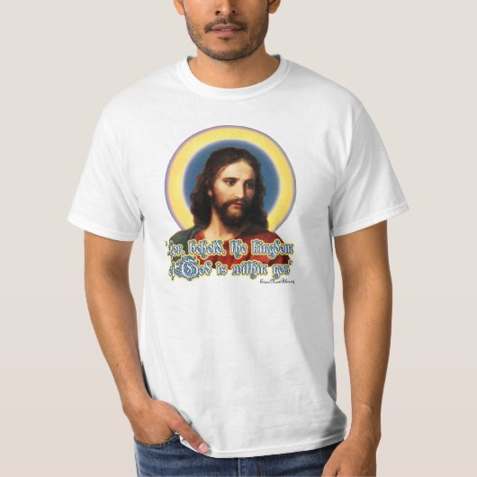 Christus Mannen T-Shirt JC01 (Voorkant)