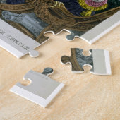 Christus met de Artsen in de tempel, van een bijbe Legpuzzel (Zijkant)