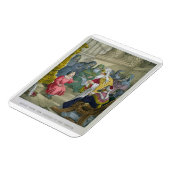 Christus met de Artsen in de tempel, van een bijbe Magneet (Linkerzijde)