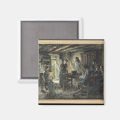 Christus met de Meek, 1903-04 Magneet (Voorkant / Achterkant)