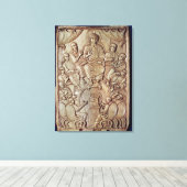 Christus met de twaalf apostelen canvas afdruk (Insitu (Houten vloer))