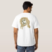 Christus met doorborskraan t-shirt (Achterkant volledig)