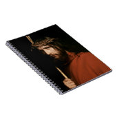 Christus met doornen. Kunst cadeau Notitieboek (Rechterzijde)