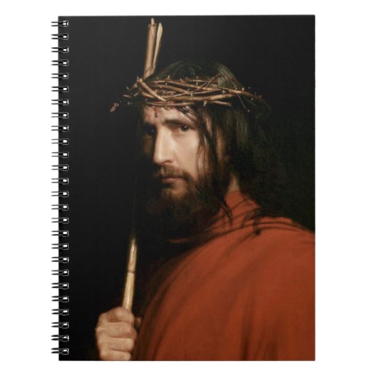 Christus met doornen. Kunst cadeau Notitieboek (Voorkant)