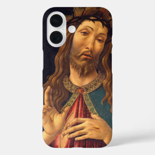 Christus met Doornenkroon door Sandro Botticelli iPhone 16 Hoesje