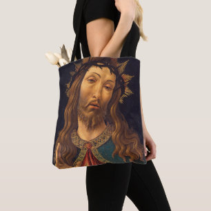 Christus met Doornenkroon door Sandro Botticelli Tote Bag