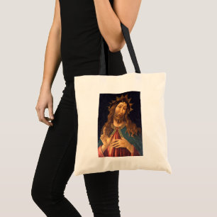Christus met Doornenkroon door Sandro Botticelli Tote Bag