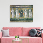 Christus met engelen canvas afdruk (Insitu (Woonkamer))