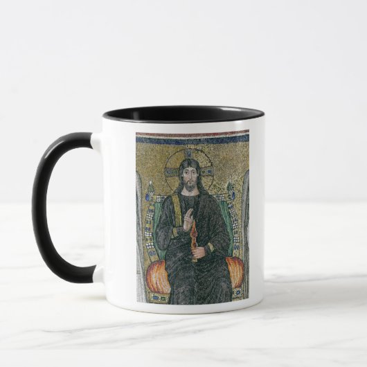 Christus met engelen mok (Links)