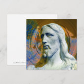 Christus met Halo 2005 Computer Art Kaart (Voorkant / Achterkant)