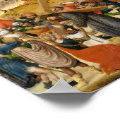 Christus met het Antiek van de Cross  Fine Art Poster (Hoek)