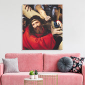 Christus met het kruis, 1526 canvas afdruk (Insitu (Woonkamer))