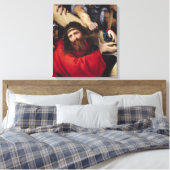 Christus met het kruis, 1526 canvas afdruk (Insitu (Slaapkamer))