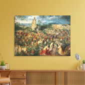 Christus met het kruis, 1564 canvas afdruk (Insitu (Woonkamer))
