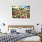 Christus met het kruis, 1564 canvas afdruk (Insitu (Slaapkamer))