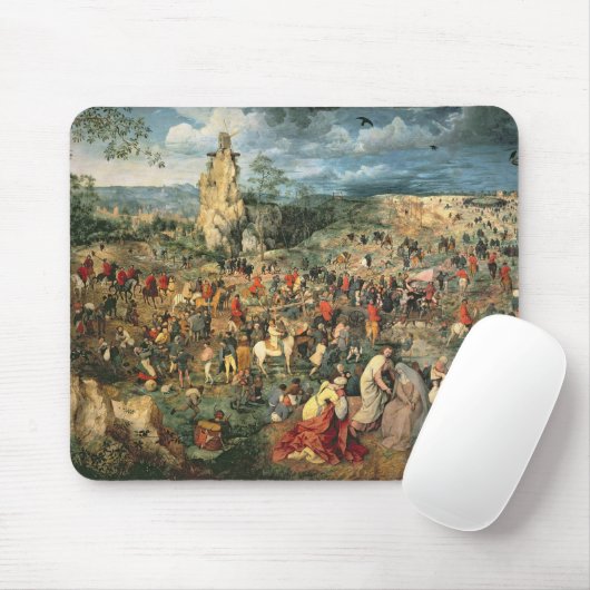 Christus met het kruis, 1564 muismat (Met muis)