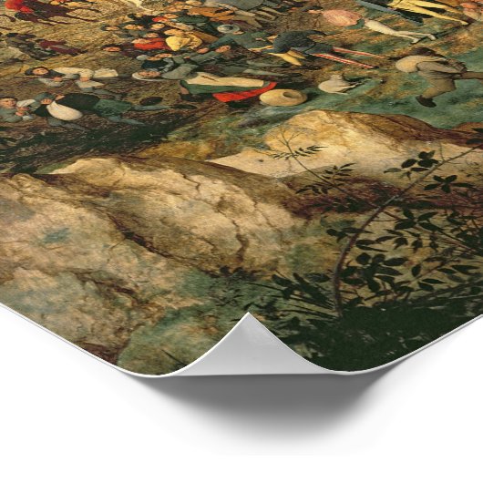 Christus met het kruis, 1564 poster (Hoek)