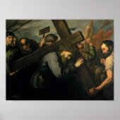 Christus met het kruis, 1635 poster (Voorkant)