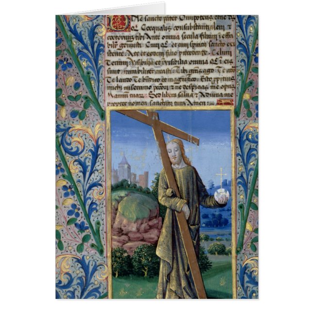 Christus met het Kruis en de baard (Voorkant)