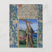 Christus met het Kruis en de baard Briefkaart (Voorkant)