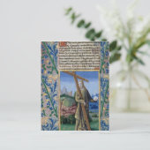 Christus met het Kruis en de baard Briefkaart (Staand voorkant)