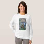 Christus met het Kruis en de baard T-shirt (Voorkant volledig)