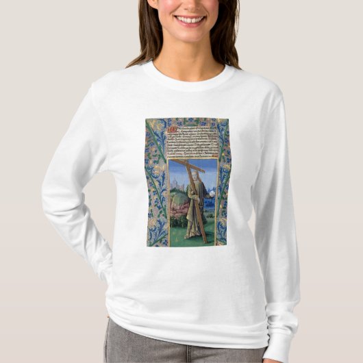 Christus met het Kruis en de baard T-shirt (Voorkant)
