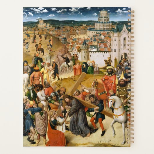 Christus met het kruis  kunst Monogram 2026 Planner (Achterkant)