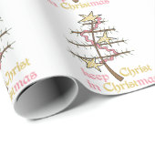 Christus met Kerstmis Cadeaupapier (Rol Hoek)