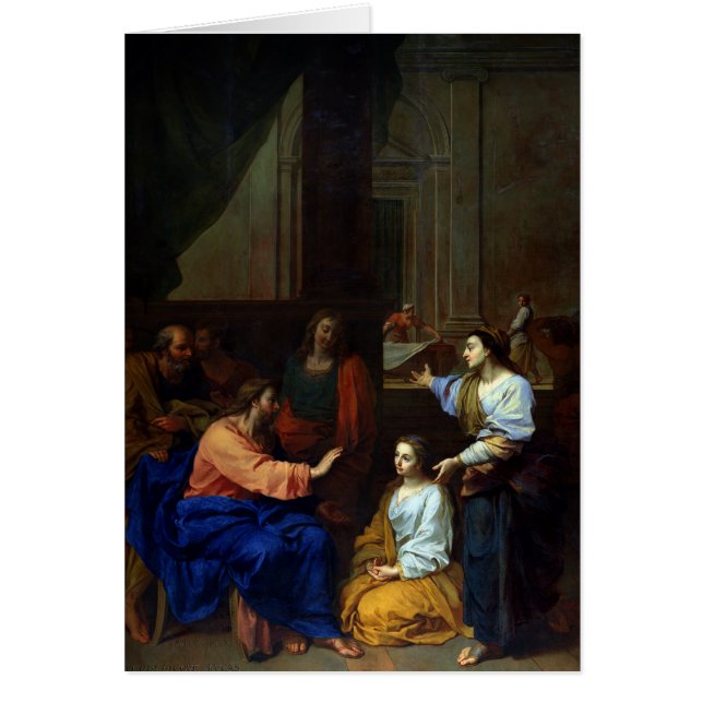 Christus met Martha en Mary (Voorkant)