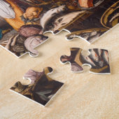 Christus met Martha en Mary door Joos Goemare Legpuzzel (Zijkant)