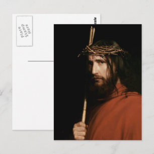 Christus met Thorns. Fine Art Easter Briefkaart