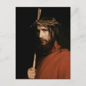 Christus met Thorns. Fine Art Easter Briefkaart (Voorkant)