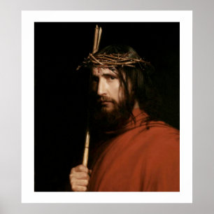 Christus met Thorns van Carl Bloch. Fine Art Print