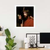 Christus met Thorns van Carl Bloch. Fine Art Print (Thuiskantoor)