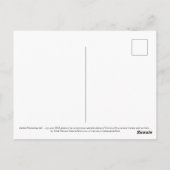 Christus met tractoronderdeel Halo Briefkaart (Achterkant)