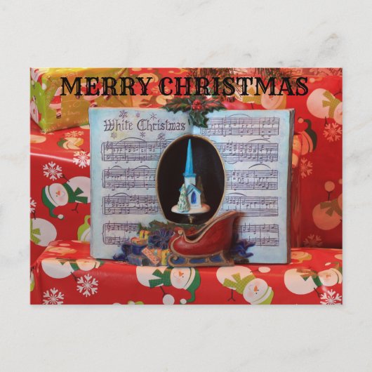 Christus Music Box Post Kaart (Voorkant)