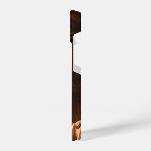 Christus omhelst Lucifer iPhone Hoesje (Linkerkant)