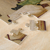 Christus Onder de dokters (olie op het paneel) Legpuzzel (Zijkant)