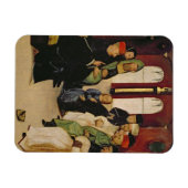 Christus Onder de dokters (olie op het paneel) Magneet (Horizontaal)