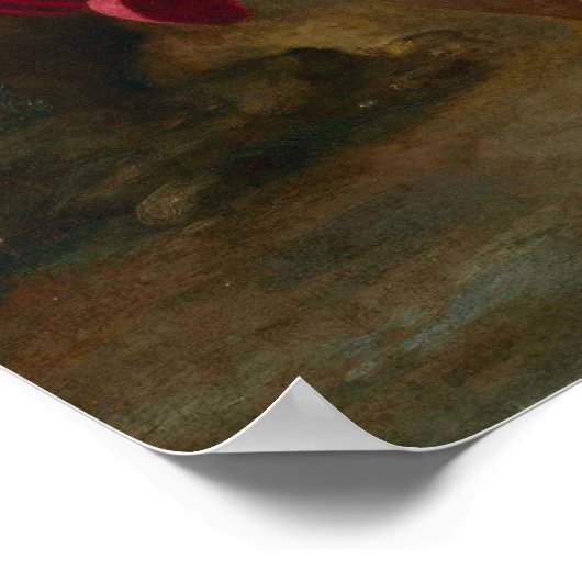 Christus ontmoet St. Peter Poster (Hoek)