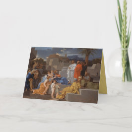 Christus ontvangt de kinderen - Bourdon Vakantie Feestdagen Kaart