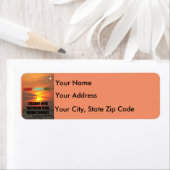 Christus, onze Heiland, is vandaag geboren! Etiket (Insitu)