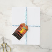 Christus Onze redder is vandaag geboren Cadeaulabel (Met Touw)