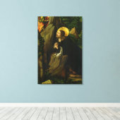 Christus op de berg Olijven, 1505 Canvas Afdruk (Insitu (Houten vloer))