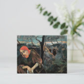 Christus op de berg Olijven van Paul Gauguin Post Briefkaart (Staand voorkant)