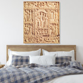 Christus op de troon, van een evangelist canvas afdruk (Insitu (Slaapkamer))