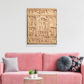 Christus op de troon, van een evangelist canvas afdruk (Insitu (Woonkamer))