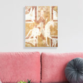 Christus op een wit paard canvas afdruk (Insitu (Woonkamer))