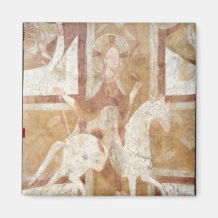 Christus op een wit paard magneet